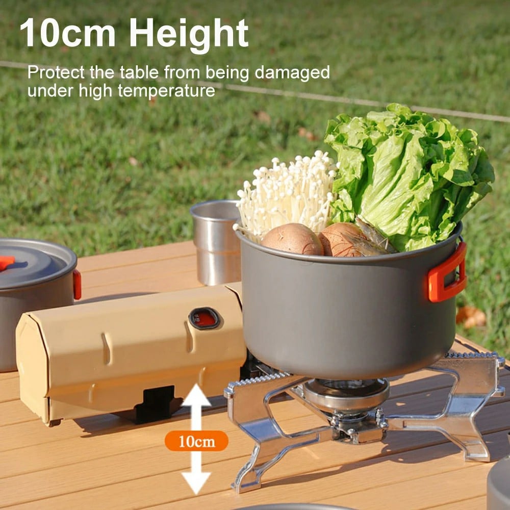 FlameFold™ | Compacte opvouwbare Spyder Camping-Gaskocher