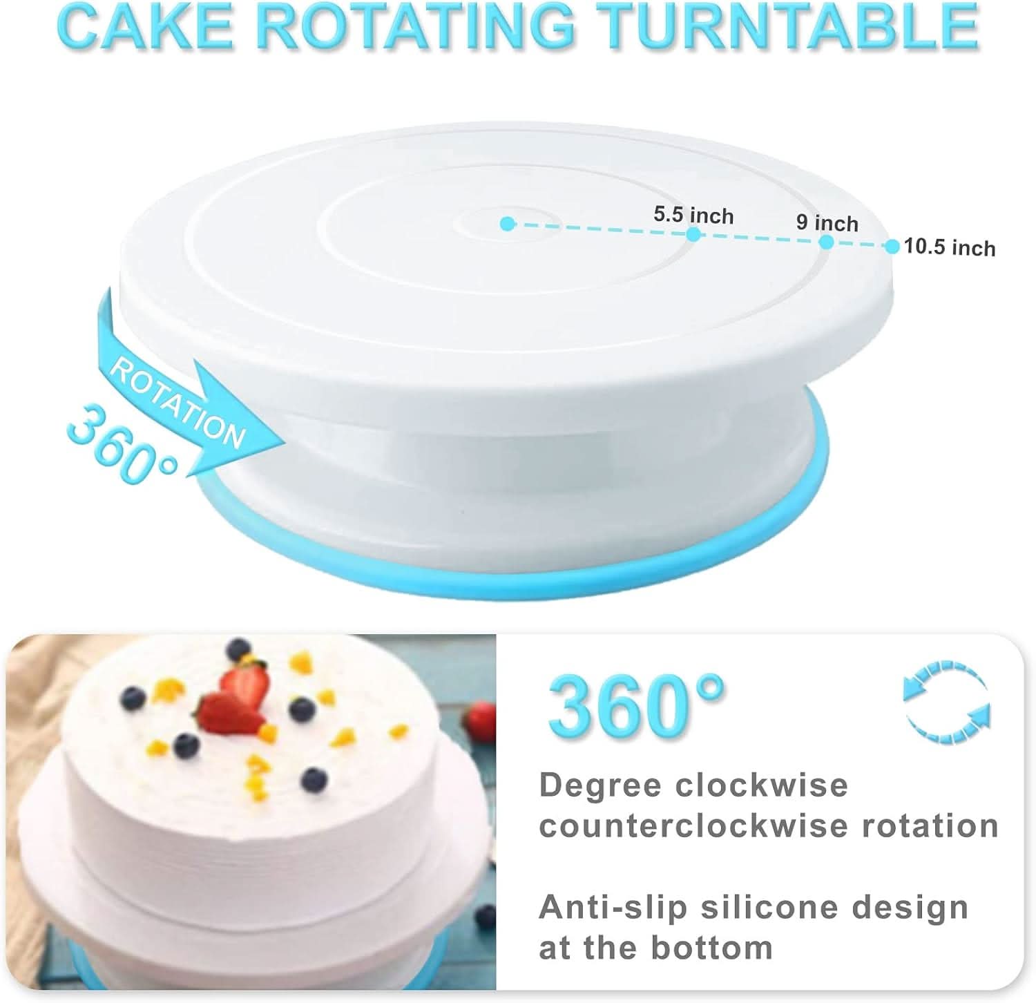 Kuchenmeister - Hoogwaardige Taartdecoratieset