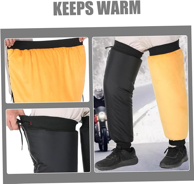 Warme Knie Beenmouwen - 1 Paar