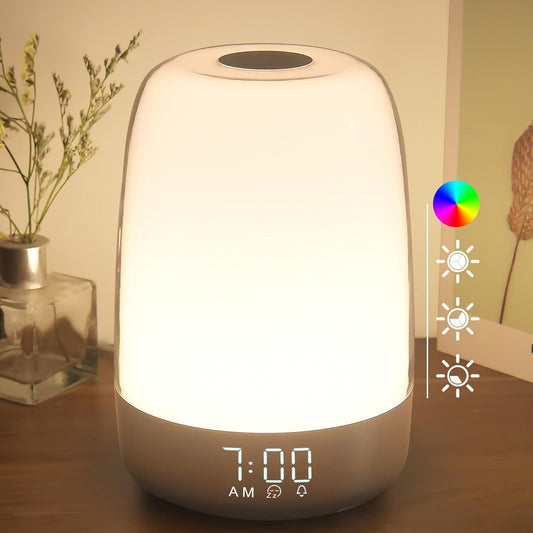 Aurora Wake-Up Light | Zonsopgang & Zonsondergang | USB-C Oplaadbaar