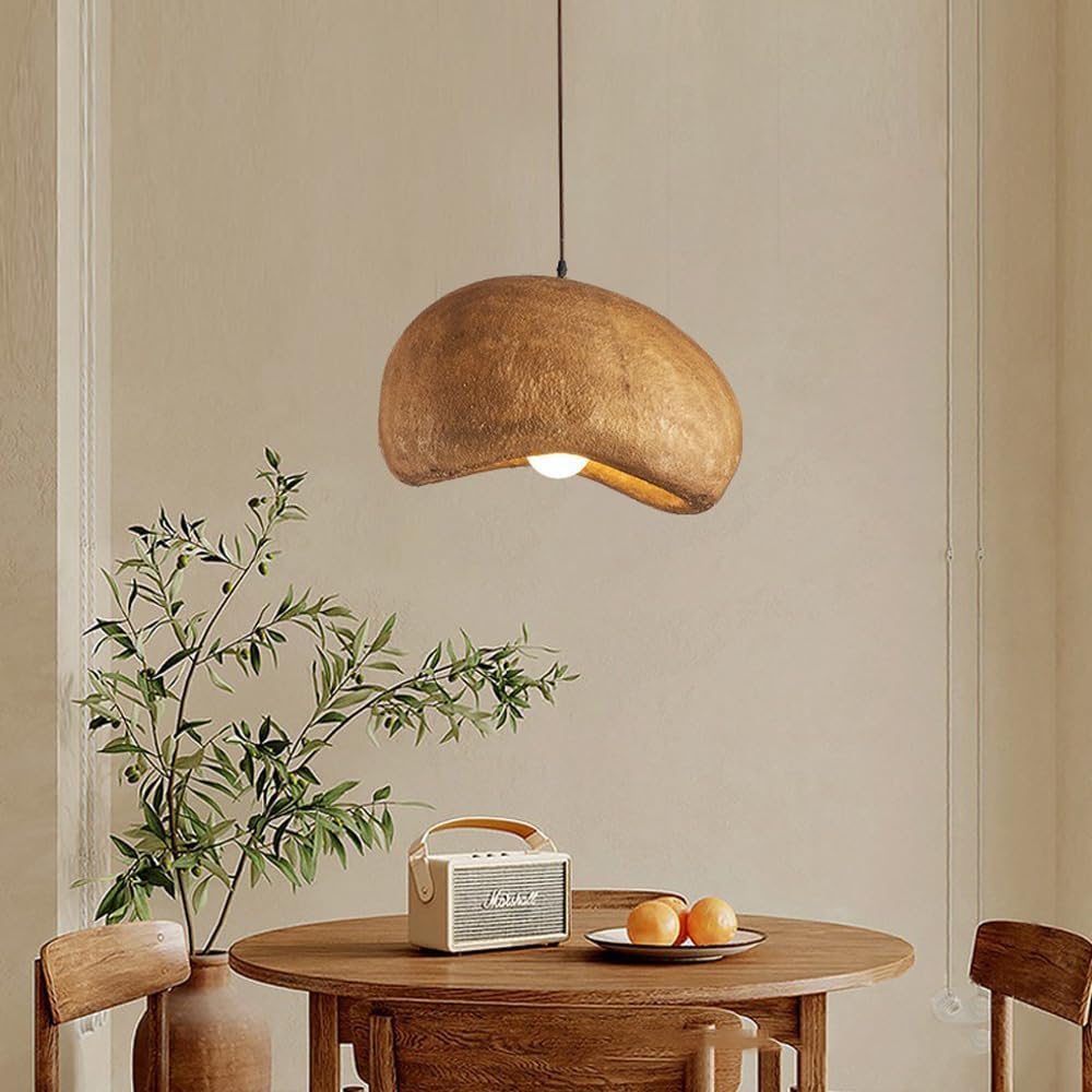 Wabi-Sabi Koffie Cloud Japandi Hars Hanglamp