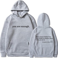 SolaceSweater | Je elke dag herinneren aan je eigen waarde, je bent genoeg, precies zoals je bent