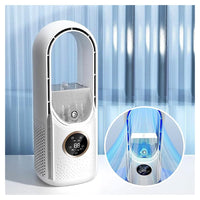 Airevo™ | Bladeloze USB-Ventilator | 6 Snelheden | Stil & Met Timer | Luchtbevochtiging