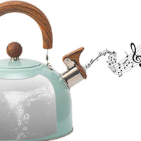 Verstelbare RVS Kettle | Met Fluitketel | 2,5L/3L
