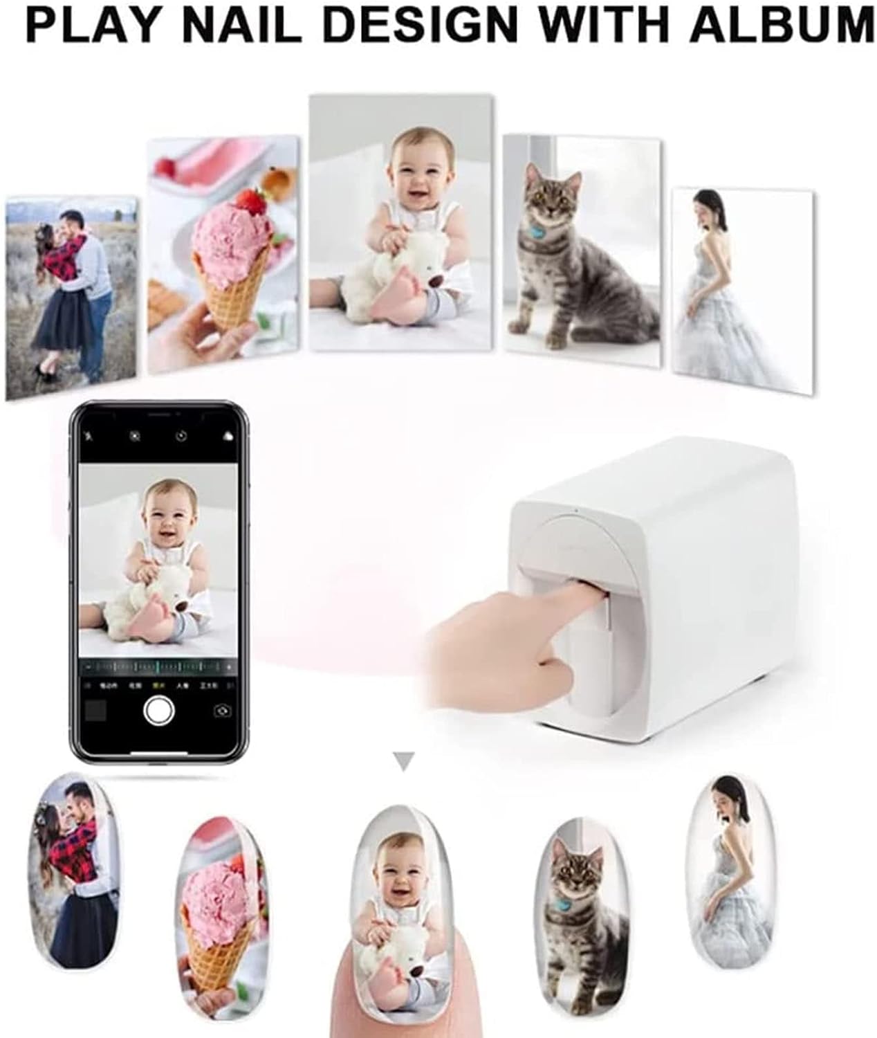 3D Slimme Nagelprinter