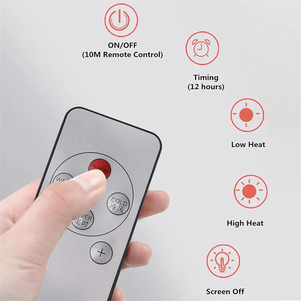 Skanto | Luchtconditionering | Verwarming en Koeling | Wandgemonteerd met Afstandsbediening