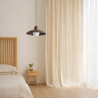Japanse Wabi-Sabi Walnoot Hanglamp