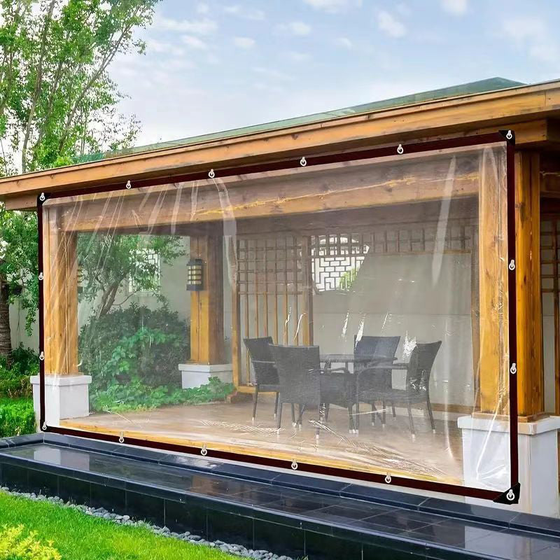 50% KORTING | Transparante beschermzeil voor tuin en buiten