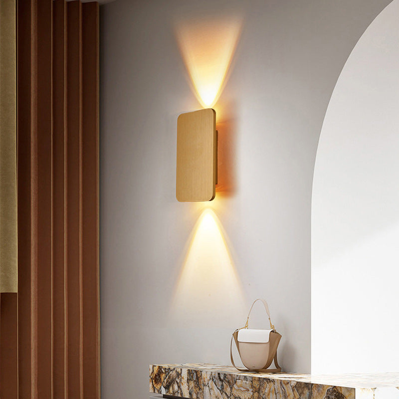 Moderne Vierkante Wandlamp Nova Slaapkamer/Woonkamer