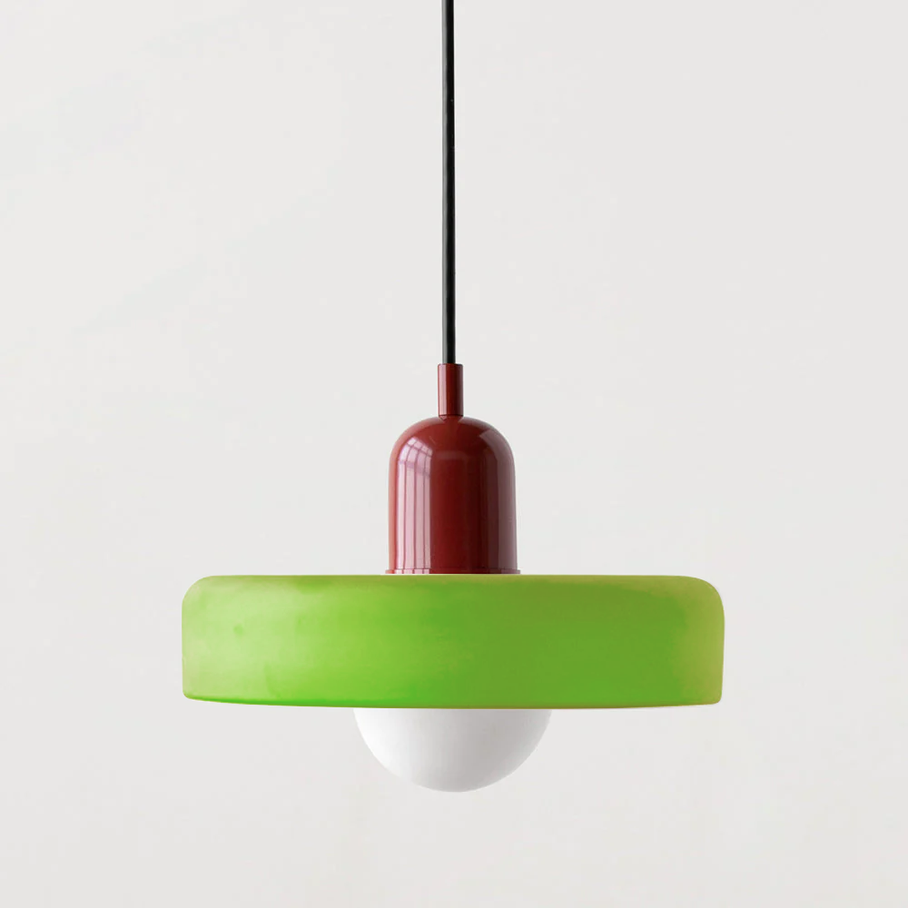 Liora Bauhaus Glazen Hanglamp Met Hoogteverstelling