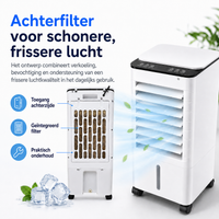 Draagbare Raamloze Aircooler voor Thuis & Kantoor