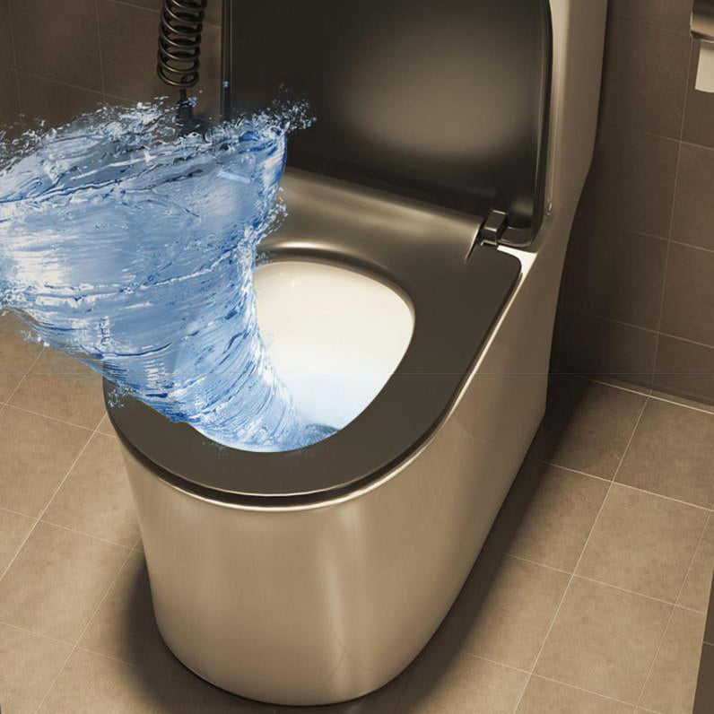 1-Piece Verlengd Spoeltoilet Keramische Toiletpot met Wasbak