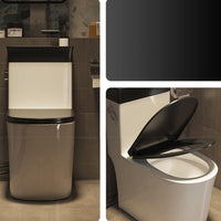 1-Piece Verlengd Spoeltoilet Keramische Toiletpot met Wasbak