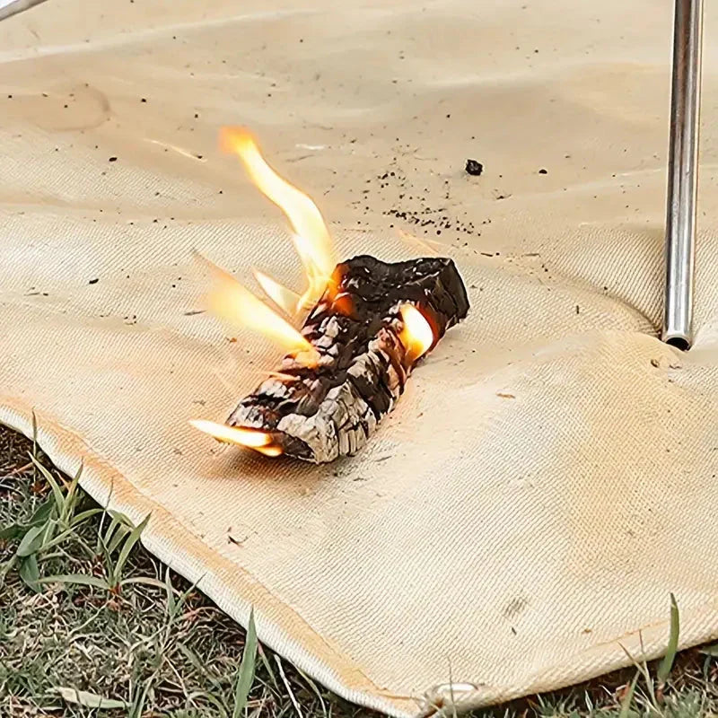 Vuurvast Mat - Bescherming voor BBQ en Vuurplaats - veilig en duurzaam