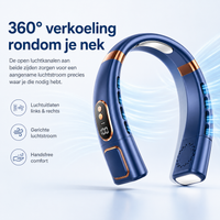 Froza – 360° Koelende Digitale Nekventilator