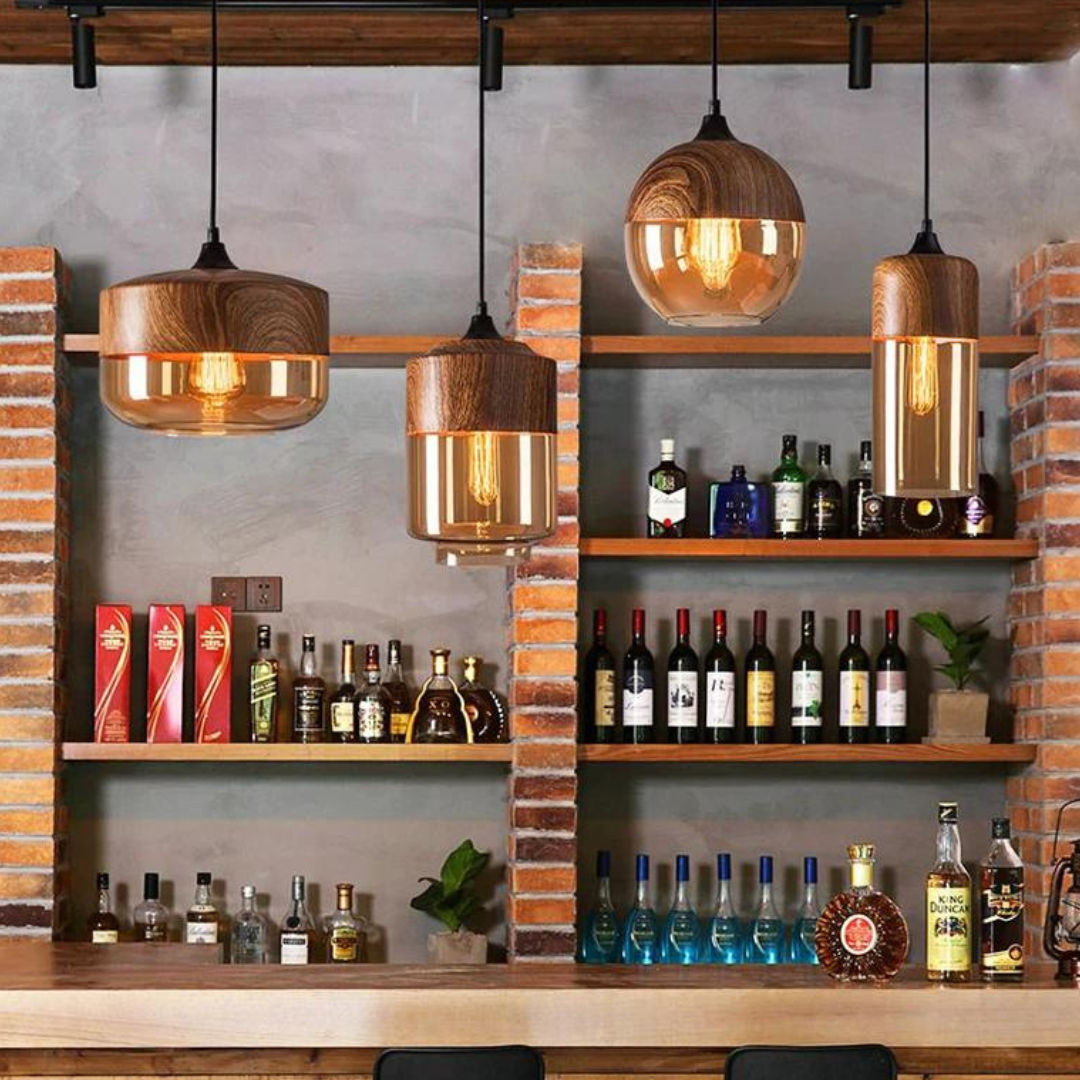 Arven Scandinavische Houten Hanglamp – Tijdloos Noordisch Design met Warme Gloed