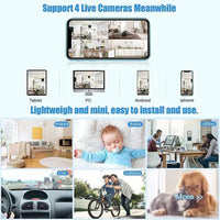 Mini draadloze camera met geluid- en video livestream