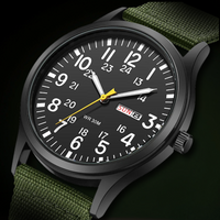 Heren Outdoor Horloge – Waterdicht tot 100m, Krasbestendig Saffierglas