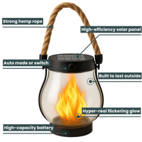 Fire Seed Solar Light — Magische Vlam Sfeer die je Hart Verwarmt en Elke Nacht Betoverd