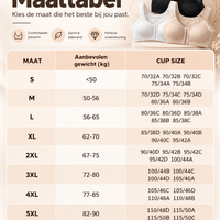 LuxAlign | Grote Maten BH met Brede Ondersteuning – S t/m 5XL