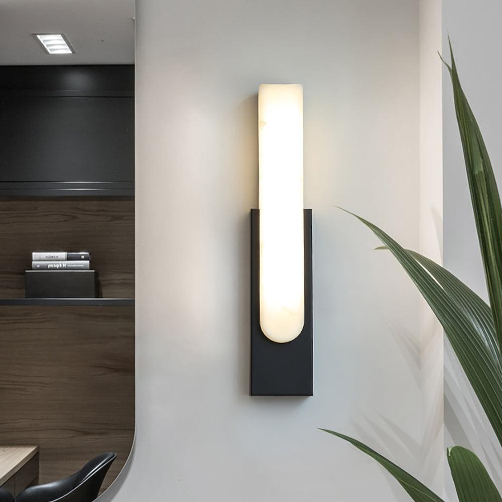 Agatha Moderne Kunstmatige Alabaster Minimalistische Wandlamp
