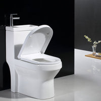 Moderne Toiletpot Vloermontage Porselein Alles-in-één Spoeltoilet