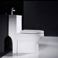 Moderne Toiletpot Vloermontage Porselein Alles-in-één Spoeltoilet