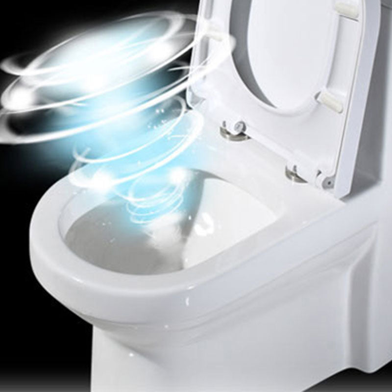 Moderne Toiletpot Vloermontage Porselein Alles-in-één Spoeltoilet