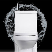 Moderne Toiletpot Vloermontage Porselein Alles-in-één Spoeltoilet