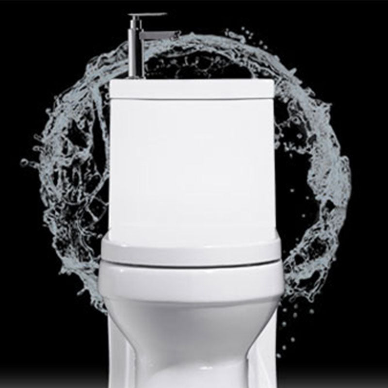 Moderne Toiletpot Vloermontage Porselein Alles-in-één Spoeltoilet