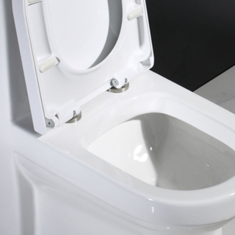 Moderne Toiletpot Vloermontage Porselein Alles-in-één Spoeltoilet