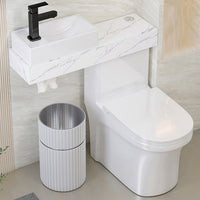 Contemporary Flush Toilet Vloermontage Eenstuk Toilet Urine Toilet
