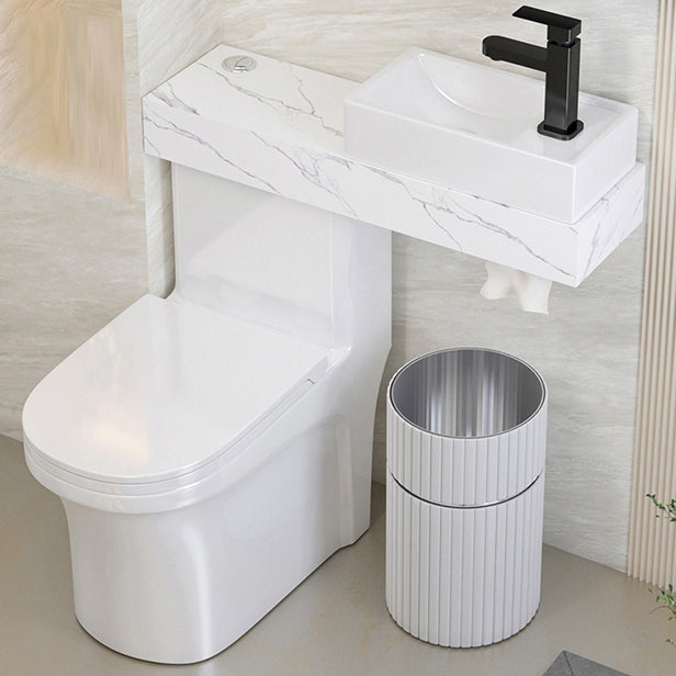 Contemporary Flush Toilet Vloermontage Eenstuk Toilet Urine Toilet