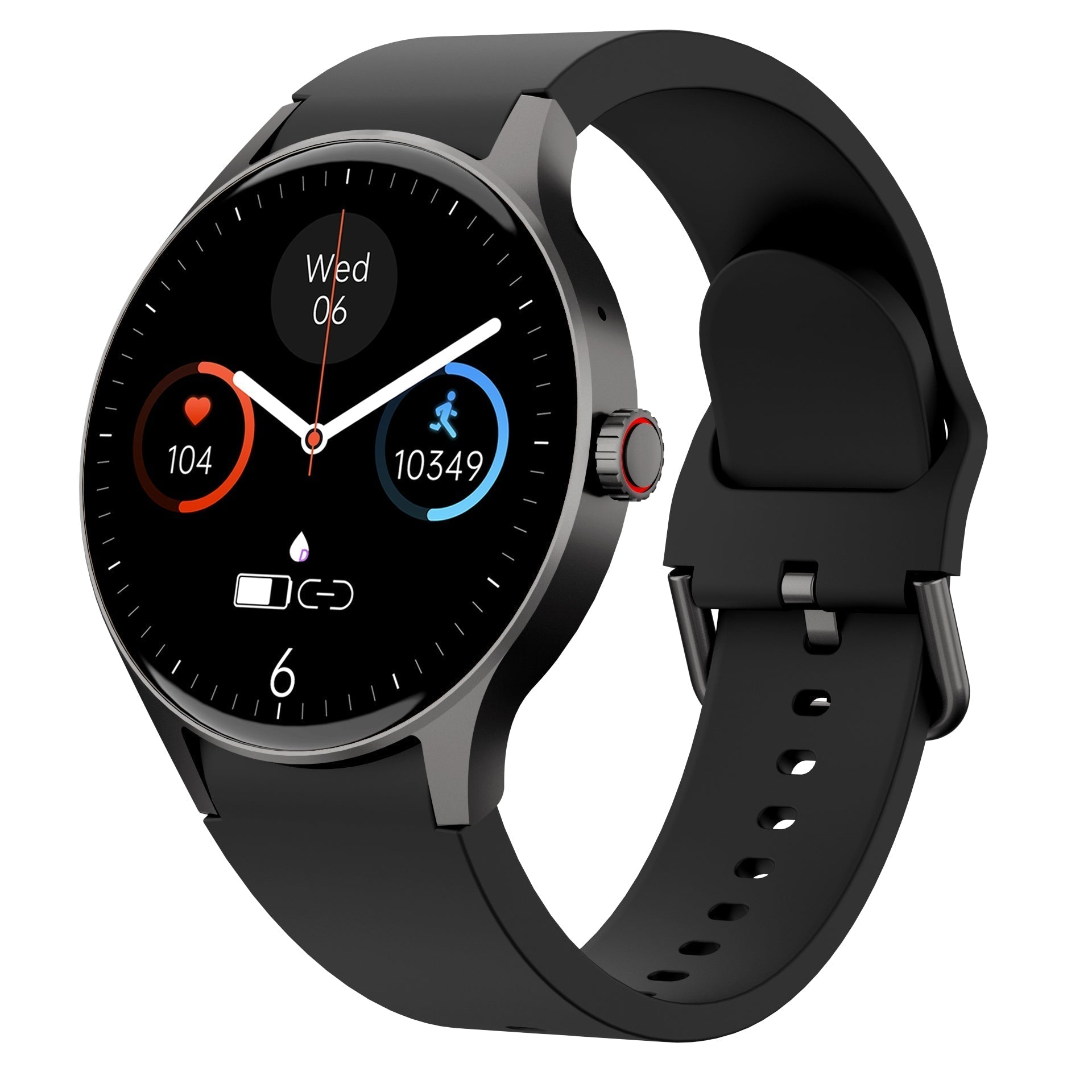 Skanto | Bloedglucose Bloeddruk Bloedzuurstof Slaapmonitor Waterdichte Smartwatch