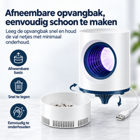 Bionische LED Muggenval met Krachtige Zuigkracht