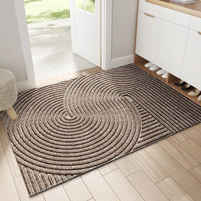 Moderne PVC mat met antislip en zandverwijdering