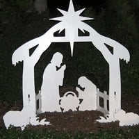 Heilige Nacht Buiten Kerststal Set