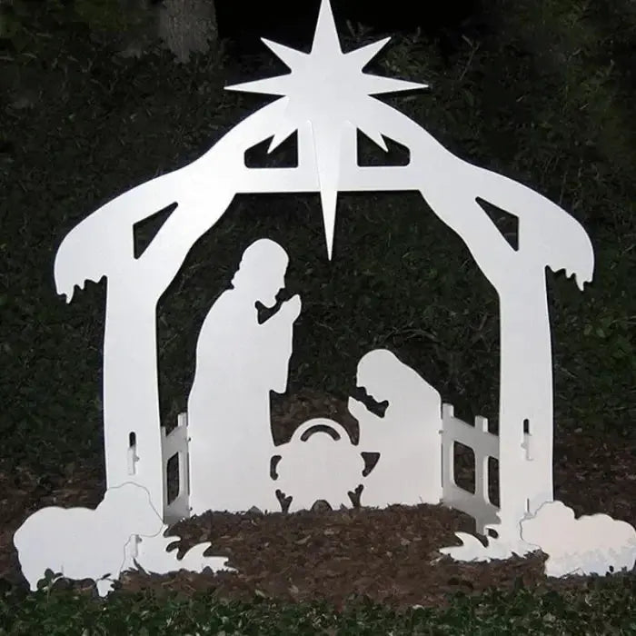 Heilige Nacht Buiten Kerststal Set