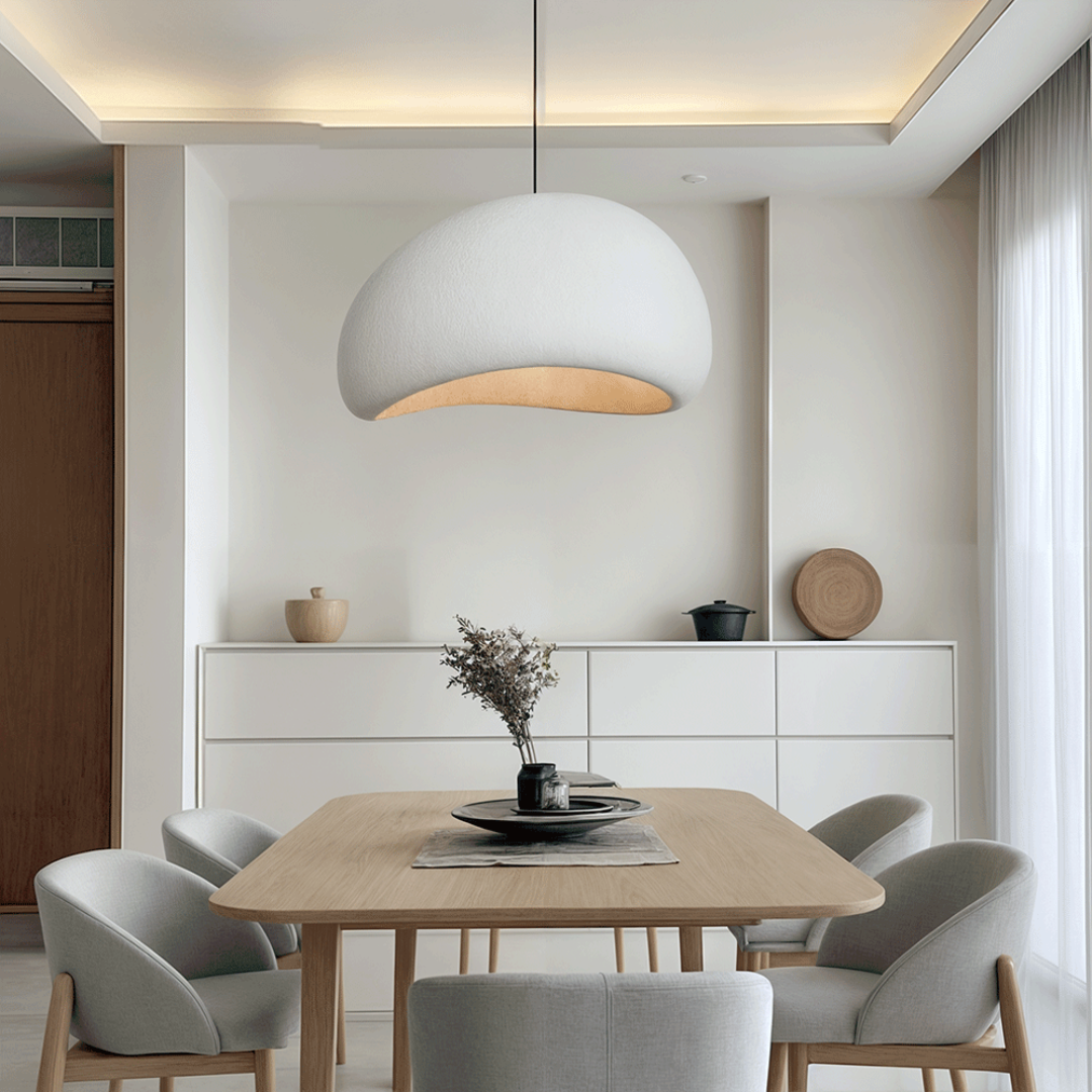 Wasabi Hanglamp – Gesculpteerd Koepelontwerp met Verstelbare Hoogte