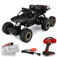 TerraX – RC-Monstertruck 6-Wiel Offroad 1:12 – Voor Kinderen & Buitenfans