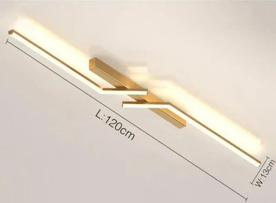 Moderne LED Plafondlamp – Geometrische Lamp