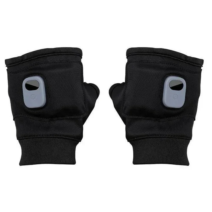 USB Oplaadbare Verwarmde Vingerloze Handschoenen