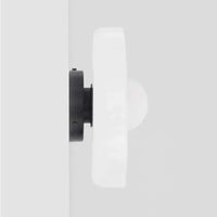 Nordic Glass Olive Disc Wand- & Plafondlamp LED 1-lamp