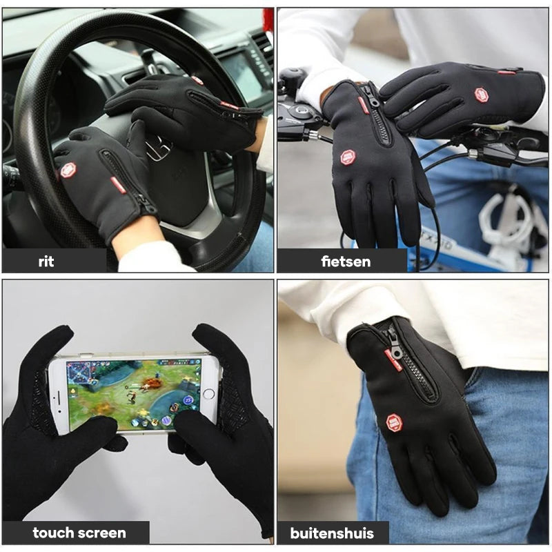 Thermal Gloves | Winddichte thermische handschoenen geschikt voor touchscreen | 1+1 GRATIS