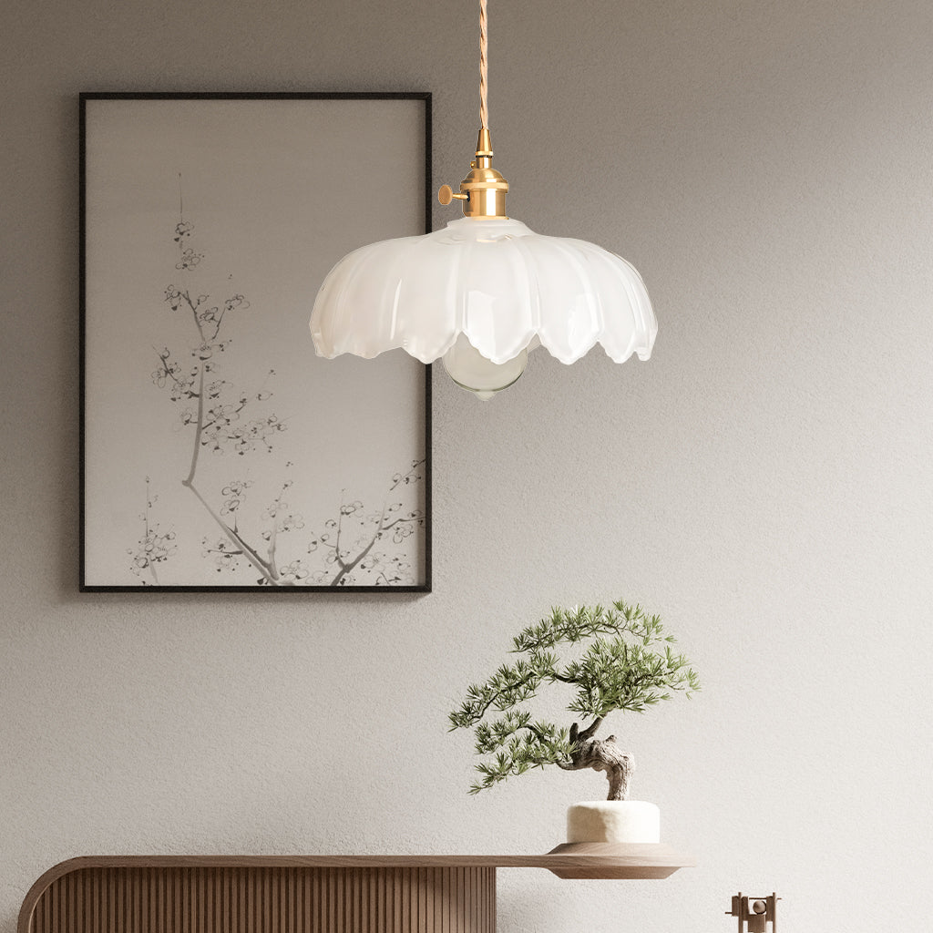 Fay Rustieke Tulp Glas Hanglamp