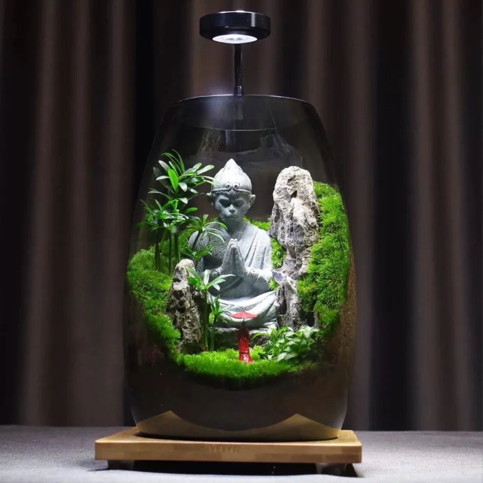 LushVista - Moslandschap Display