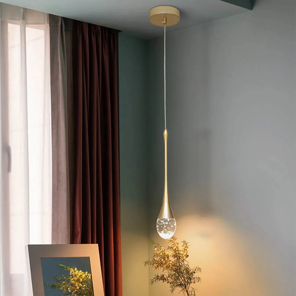 Glazen hanglampen met warm licht - Vetra