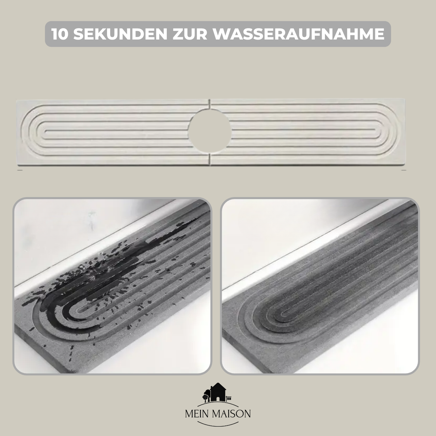 AquaStone – De onderzetter die water absorbeert