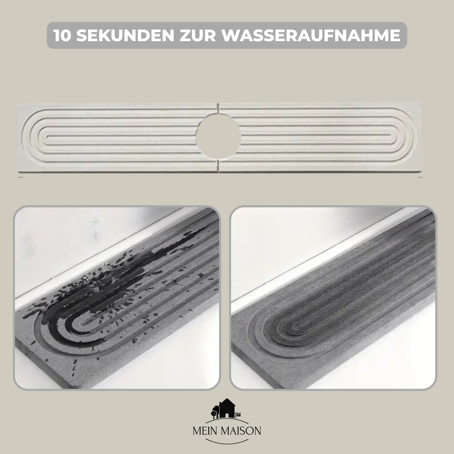 AquaStone – De onderzetter die water absorbeert