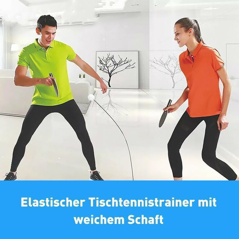 Tafeltennistrainer - Eén persoon kan ook tafeltennissen